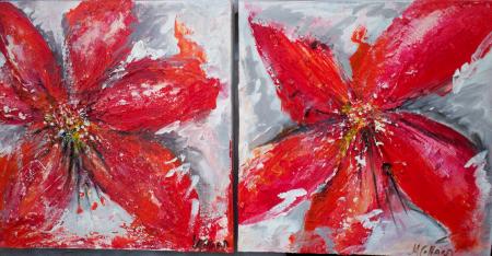 Jacqueline COLLARD Peintures sur toiles