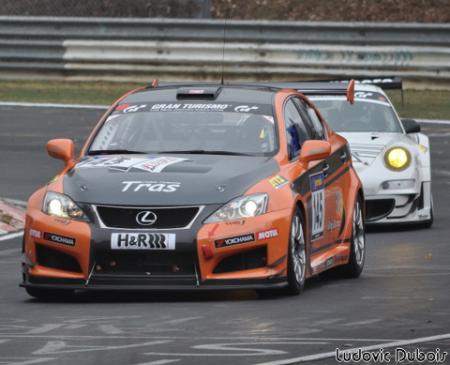 La Lexus IS-F qui finit a la 101 eme place