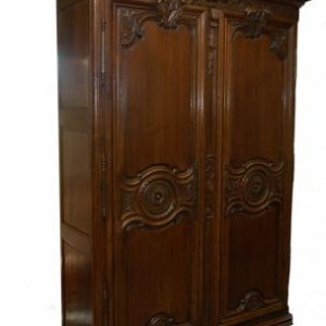 armoire de mariage en chene ( Normandie, debut 19 eme siecle) armoire de mariage en chene ( Normandie, debut 19 eme siecle)