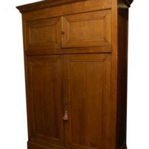garde-robe en chene Louis-Philippe a 4 portes ( Normandie, fin 19eme siecle)