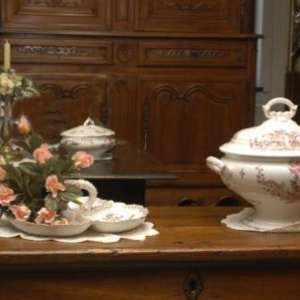 plat mendiant et soupiere