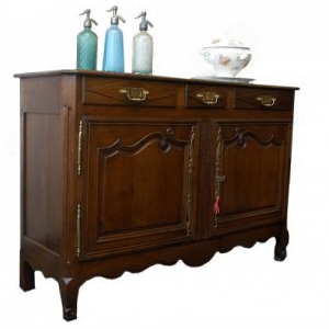 dresse Louis XV en chene ( France, milieu 19eme siecle) dresse Louis XV en chene ( France, milieu 19eme siecle)