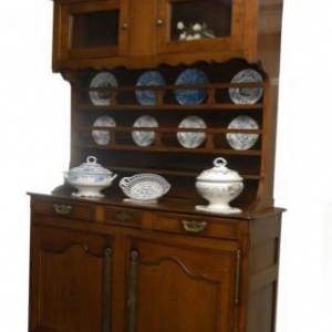 buffet vaisselier garde-manger ( Normandie, milieu 19eme siecle)