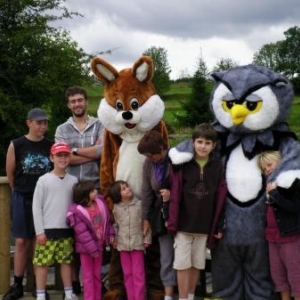 Le Lapin et son ami le Hibou