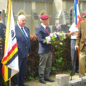 Notre porte-drapeau de la section provinciale du Luxembourg 
