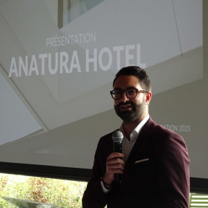 Inauguration Anatura Luxembourg****sup avec Mr Thill, ministre du tourisme luxembourgeois