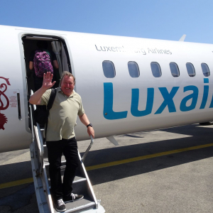 Vol Luxair vers Nice