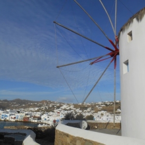 les moulins de mykonos