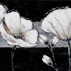 Tableau sur toile peint main
