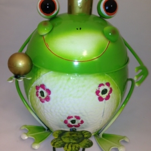 Poubelle grenouille