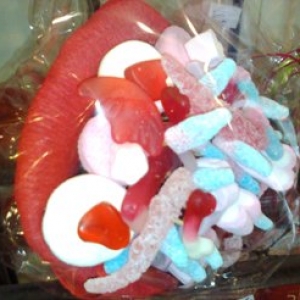 bouquet bleu et rouge bouquet bleu et rouge