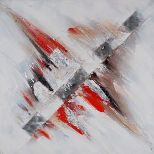 Tableau sur toile peint main