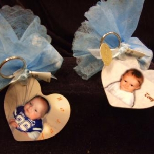 Porte clef personnalis dble face 5.5