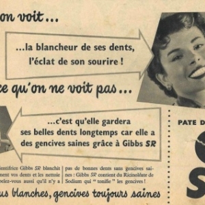 Une pub qui fit fureur: souriez bien, souriez Gibbs