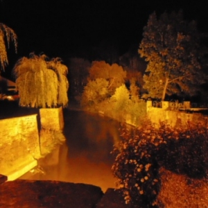Pont de la Porte / l'eau (amont).