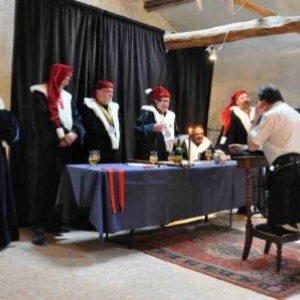 Chapitre de la Chouffe, 17 mars 2012. Patrick Hanke a la fete (mettre les accents).