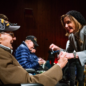 Nancy Pelosi. Bastogne. 19.12.2020. Extrait du site propre de Nancy Pelosi, présidente de la Chambre des USA.