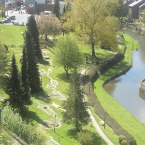 Houffalize Minigolf  Vue générale