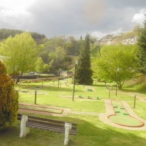 Houffalize Minigolf  Vue générale