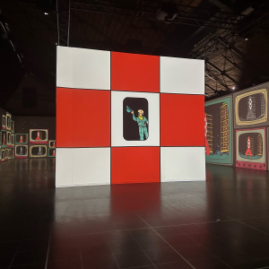 View of the show © Culturespaces © Hergé / Tintinimaginatio 2023