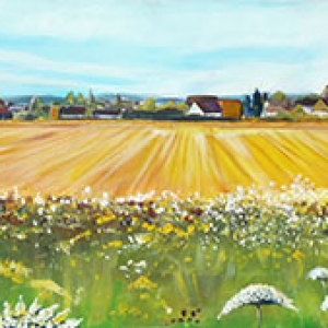 village de france  acrylique