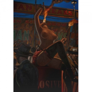 "Human Freaks" 92 x 65 cm (c) Miles Hyman "Human Freaks" 92 x 65 cm (c) Miles Hyman