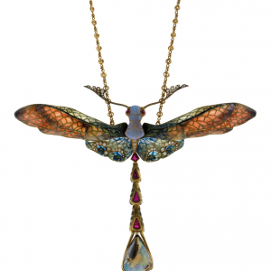 Pendentif « Libelule » (Philippe Wolfers/1898) ⓒ « Fondation Roi Baudouin » ⓒ Ph. : Hugo Maertens