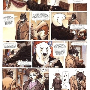 Une planche du 2è tome © Juanjo Guarnido & Juan Dias Canales/Éd. « Dargaud »/2003