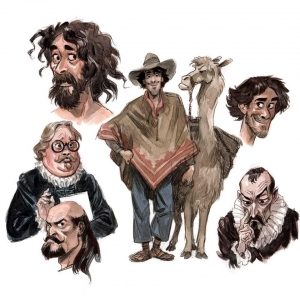 « Les Indes fourbes » © Juanjo Guarnido & Alain Ayroles /Éd. « Delcourt »/2019