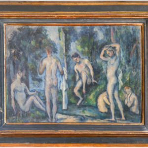 "Les Baigneurs"/1890 (Paul Cézanne) © Collection particulière © Photo : Gérald Micheels