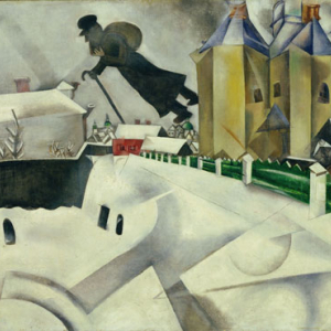 "Au-dessus de Vitebsk" (Marc Chagall/1922) © "Kunsthaus Zürich"/"Adagp"/2023