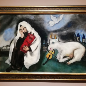 "Solitude (Marc Chagall/1933) © "Tel Aviv Museum of Art"/"Adagp"/2023