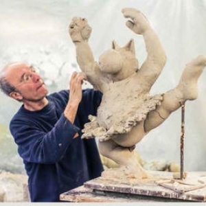 Sculpteur depuis 1987 © Philippe Geluck