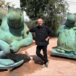 « Le Discobole » et « J’ai des Boules » © Philippe Geluck