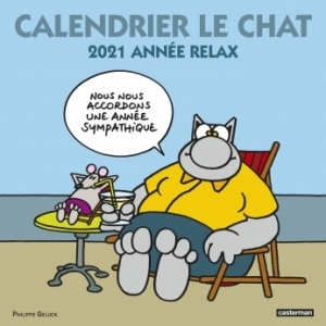 Calendrer 2021 © Philippe Geluck/Ed. « Casterman »/2020