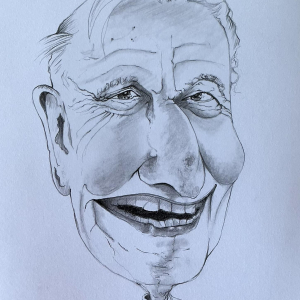 Pierre Dulieu © Caricature & Photo : Murielle Lecocq