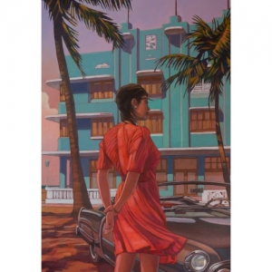 "Rubicond Key" 92 x 65 cm (c) Miles Hyman "Rubicond Key" 92 x 65 cm (c) Miles Hyman