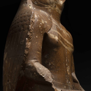 Divinité de dieu à tête de faucon, datant du nouvel empire © « MRAH »