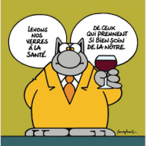 Juste pensée du « Chat » © Phlippe Geluck
