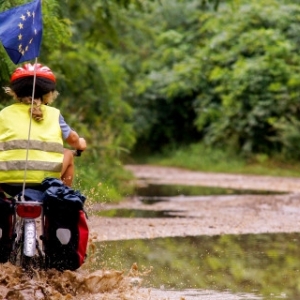 "Eurovélo 6, de la Loire à la Mer Noire en Famille" © Olivier Bourguet