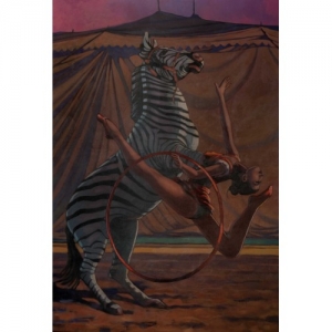 "Side Show" 116 x 73 cm (c) Miles Hyman "Side Show" 116 x 73 cm (c) Miles Hyman