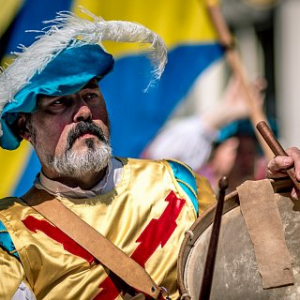 Tambour des « Alfers namurois » © Photo : Marc Antoine