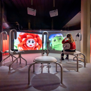 « Glass Skin » ⓒ Harold Lechien/« Le Fresnoy » ⓒ Photo : Quentin Chevrier