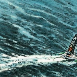 Seul en mer/Page 38 © Renaud Garreta & Alexandre Chenet/Ed. "Dargaud"/2020