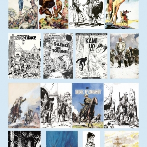 Aperçu de ses biographies et séries © « Jijé »/Ed. « Dupuis »/François Deneyer