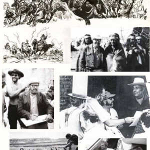 Tournage de « Mon Nom est Personne »/Joseph Gillain au Nouveau-Mexique © « Jijé »/François Deneyer