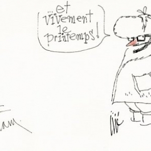 Carte de Voeux de « Jijé » à « Hergé » © « Jijé »/François Deneyer