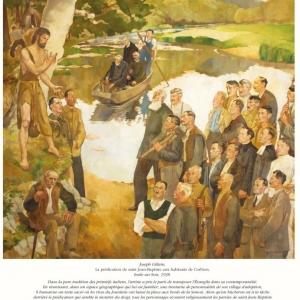 « La Prédication de Saint-Jean Baptiste aux Habitants de Corbion »/1938 © Joseph Gillain/Photo : Guy Focant