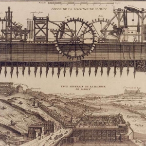 La Machine de Marly, créée par Rennequin Sualem