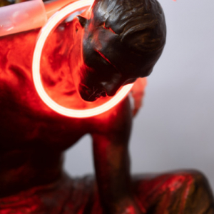 "L'Arpenteur" (2022/détail) © Johan Muyle © Photo : Ethel Lilienfeld